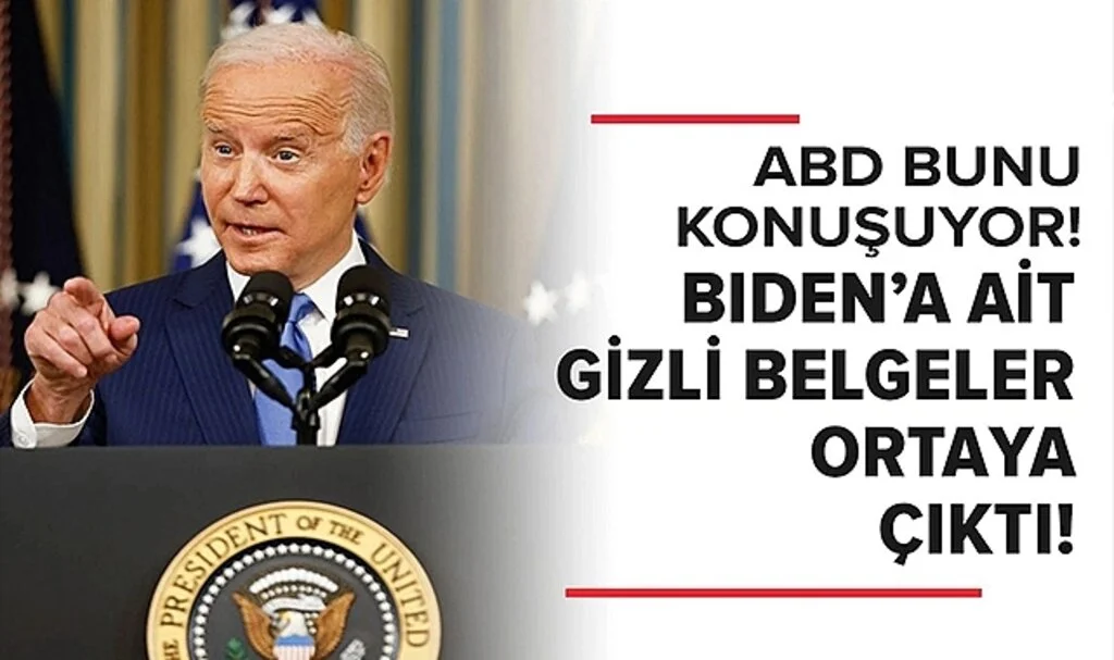 ABD Başkanı Joe Biden'ın Eski Ofisinde Gizli Belgeler Bulundu!