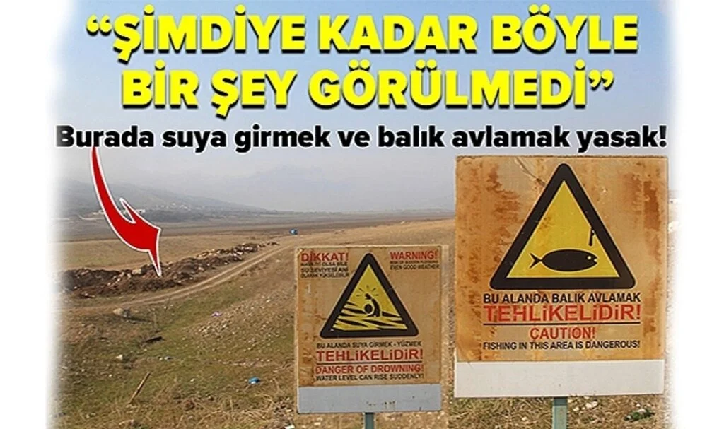 Acı Fotoğraf: Suya Girmek ve Balık Tutmak Yasak Ama Su Yok
