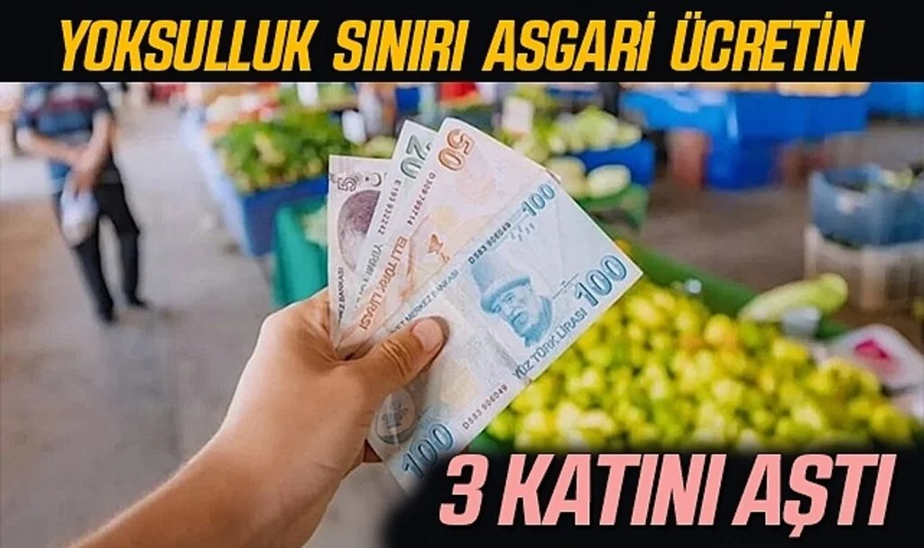 Açlık Sınırı 10 Bin Liraya Yaklaştı, Yoksulluk Sınırı 26 Bin 994 Lirayı Buldu