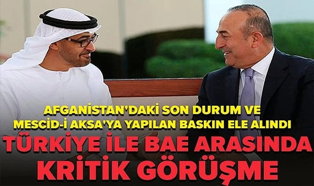 Afganistan'daki Son Durum ve Mescid-i Aksa'ya Yapılan Baskınla İlgili Kritik Görüşme