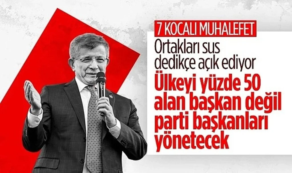 Ahmet Davutoğlu: Ülkeyi Bir Kişi ile Yönetmeyeceğiz