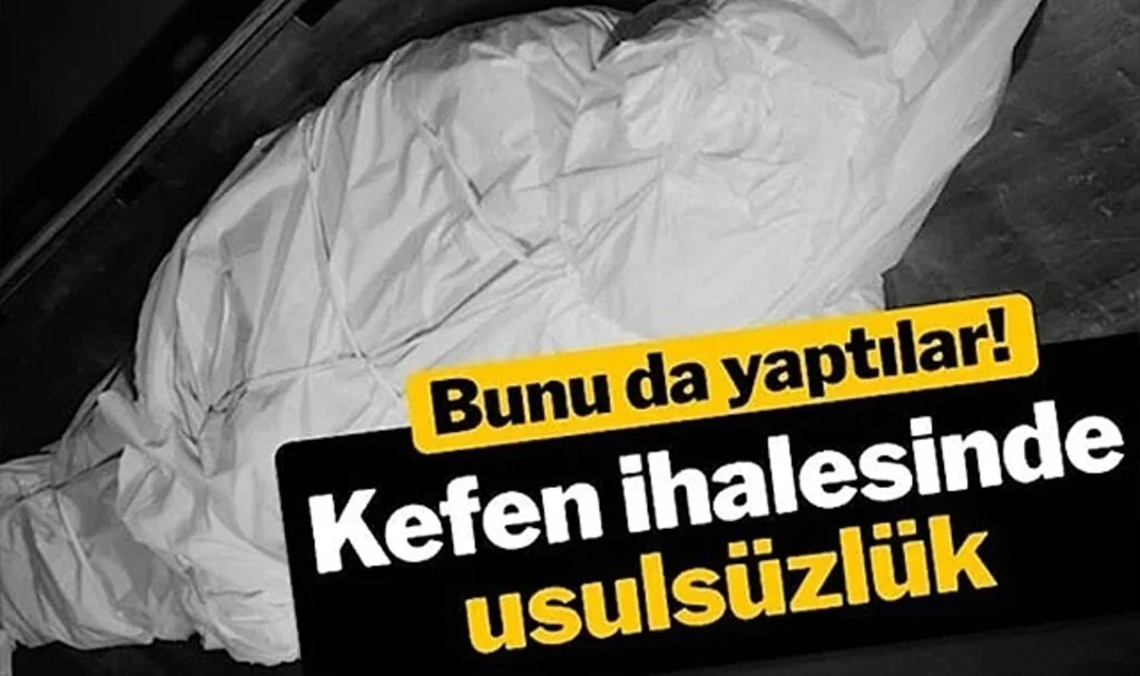 AK Parti’li Belediye Kefen Alım İhalesinde Usulsüzlük Yapmış