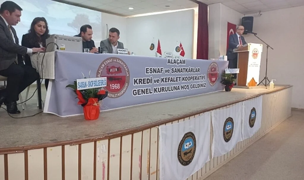 Alaçam Esnaf Kefalet  Aydoğdu'ya Emanet 