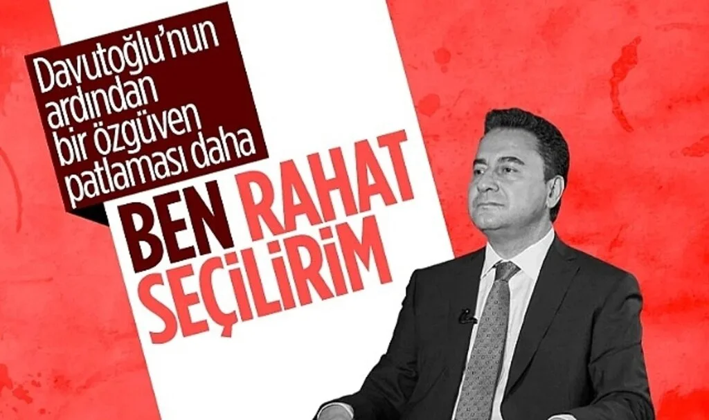 Ali Babacan: Hem rahat seçilirim hem de en iyi şekilde yönetirim