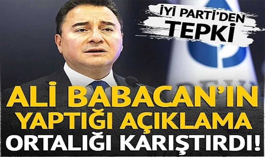 Ali Babacan’ın ‘Kürtçe’ için yaptığı açıklama ortalığı karıştırdı! İYİ Parti’den tepki…