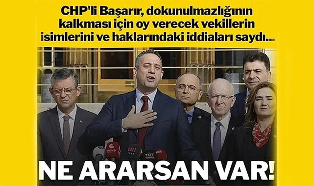 Ali Mahir Başarır: Kaldırmazsanız Alçaksınız