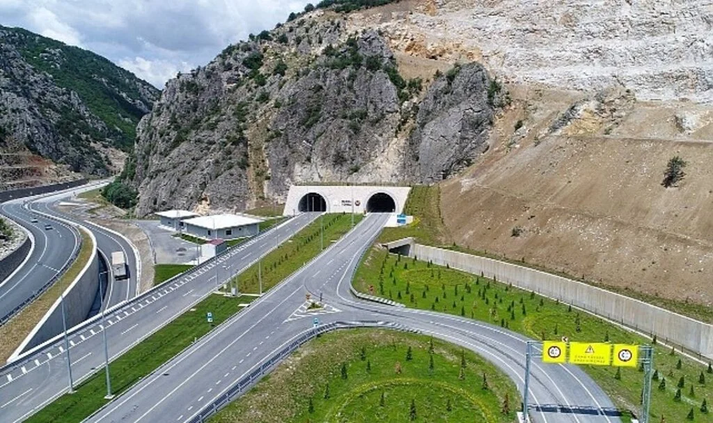 Amasya Tüneli'ni  Erdoğan Hizmete Açtı 