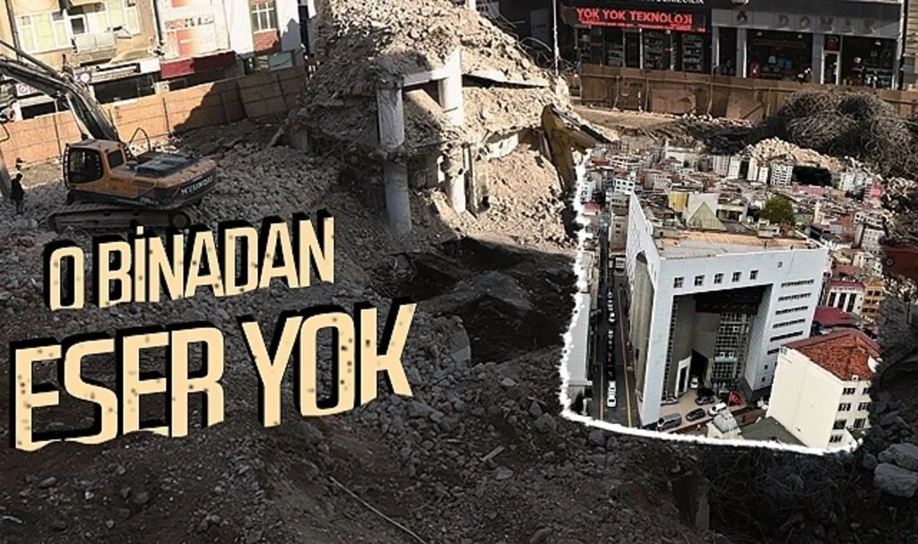 Anakent İş Merkezi'nden eser yok 