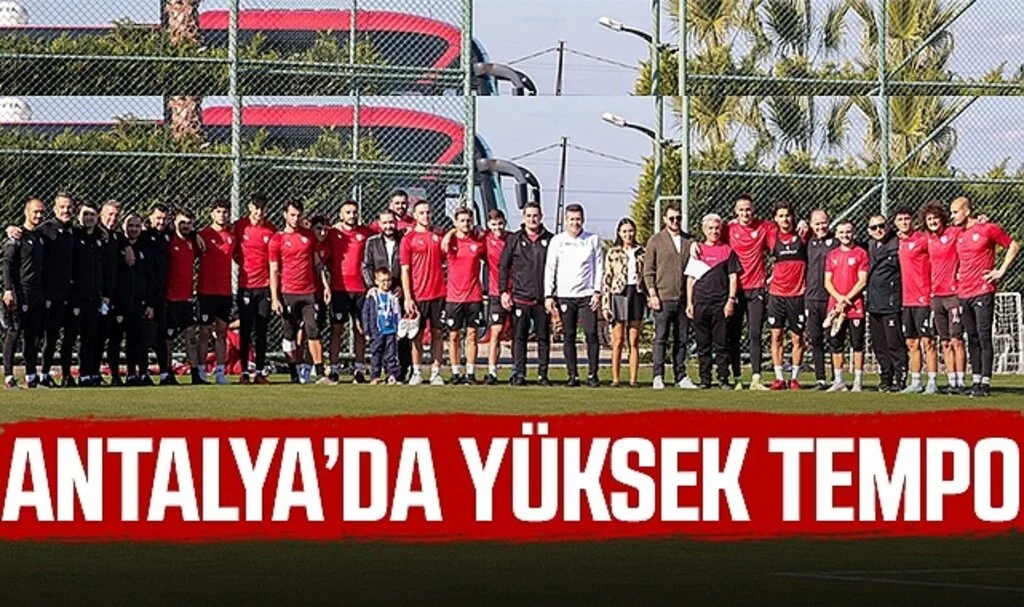 ANTALYA'DA YÜKSEK TEMPO