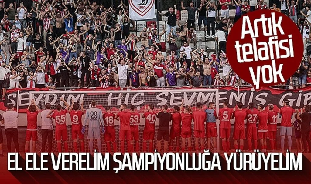 Artık telafisi yok! El ele verelim şampiyonluğa yürüyelim