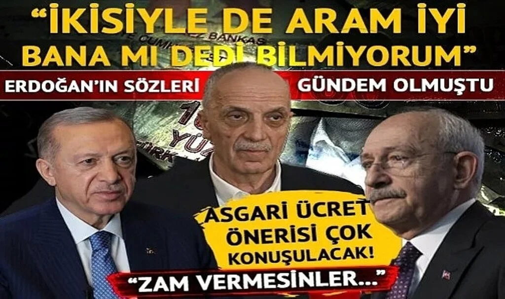 Asgari ücret masasında neden yer almadı? Ergün Atalay'dan çok konuşulacak açıklamalar! "Tayyip bey bana mı dedi bilmiyorum, Kemal bey ile de aram iyi"
