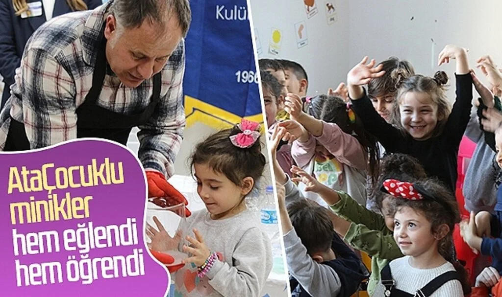 AtaÇocuklu Minikler Hem Eğlendi Hem Öğrendi