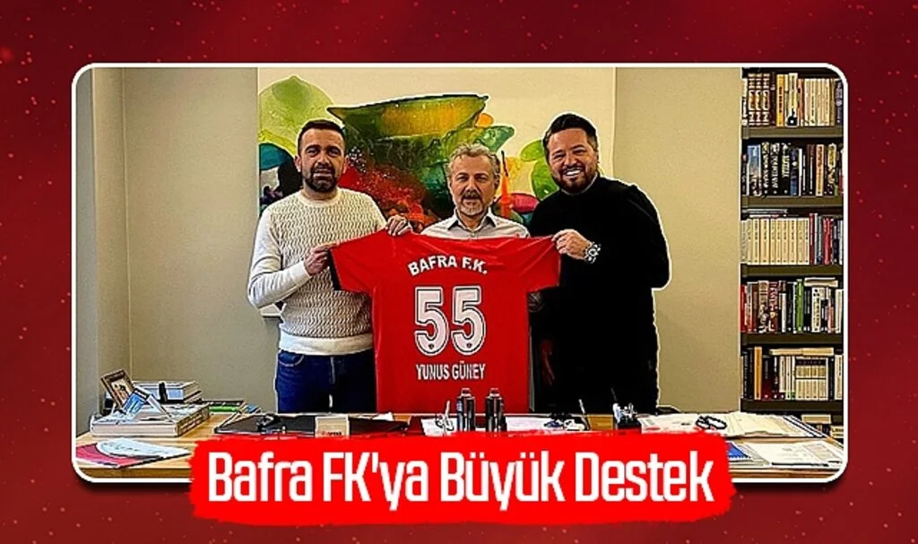 Bafra FK'ya Büyük Destek