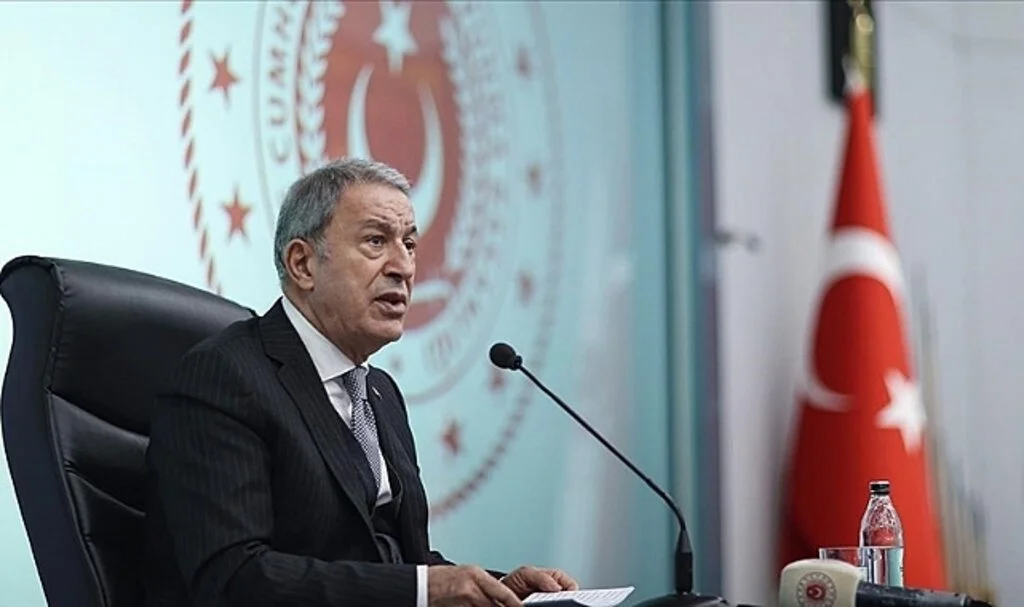 Bakan Akar: Ege, Doğu Akdeniz ve Kıbrıs'ta haklarımızı koruma konusunda geri adım atmamız söz konusu olamaz