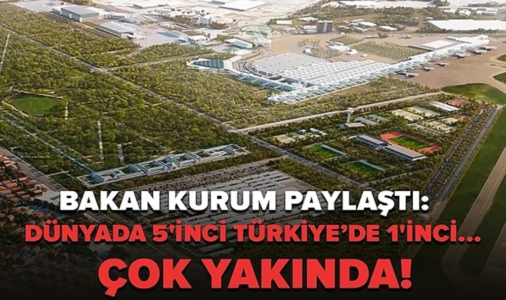 Bakan Kurum'dan Atatürk Havalimanı Millet Bahçesi Açıklaması