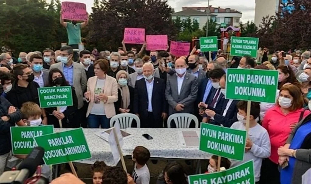 Bakanlıktan Park Yerine Akaryakıt İstasyonu Israrı