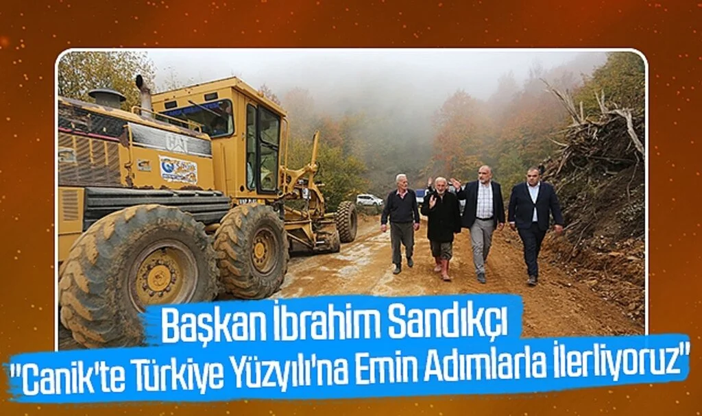 Başkan Sandıkçı: "Canik'te 'Türkiye Yüzyılı'na emin adımlarla ilerliyoruz"
