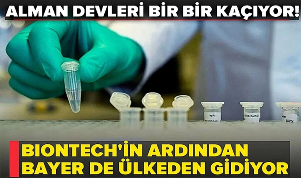 BioNTech'in Ardından Bayer De Ülkeden Gidiyor