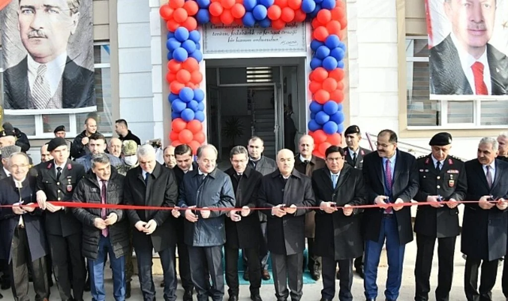 Çakallı Jandarma  Karakolu Dualarla Açıldı 