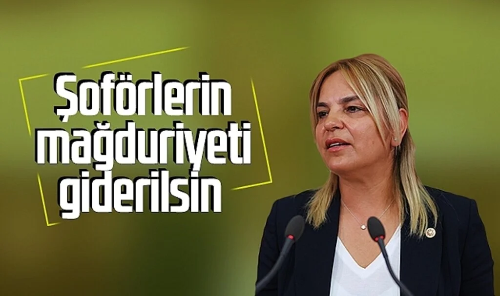 CHP Samsun Milletvekili Neslihan Hancıoğlu: Şoförlerin mağduriyeti giderilsin 