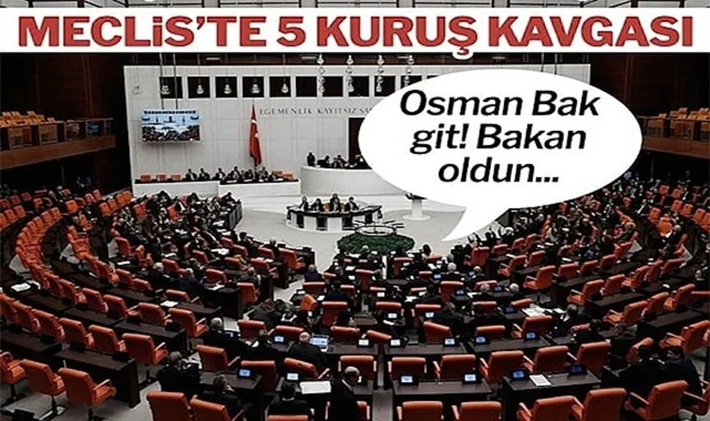 CHP ve AKParti’li Vekiller Arasında 5 Kuruş Tartışması