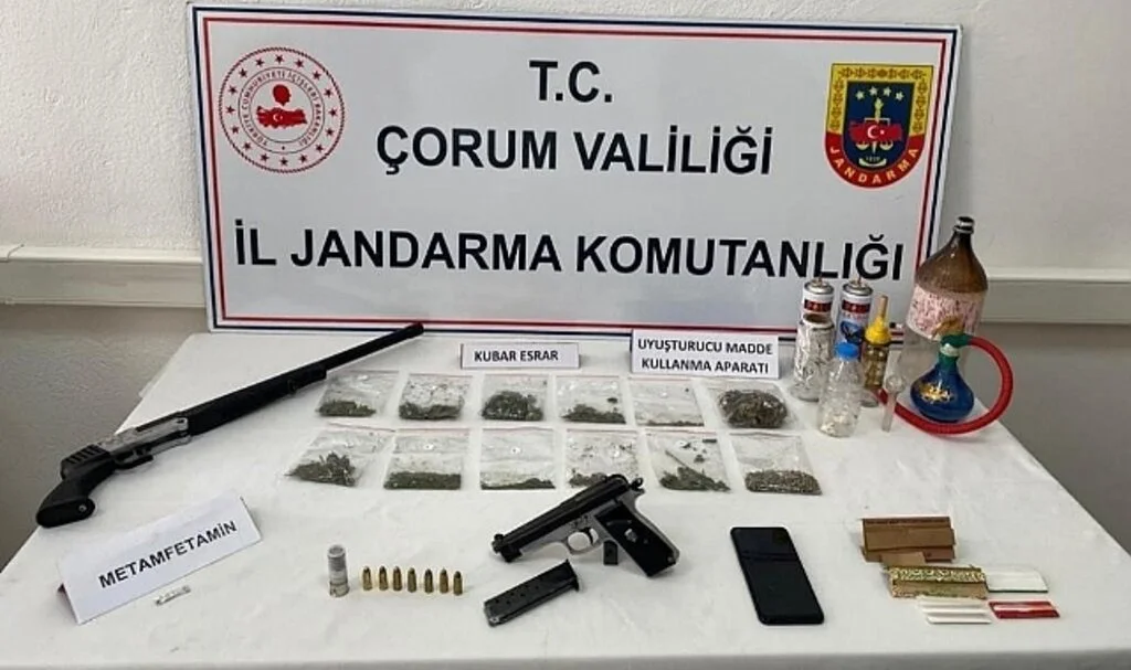 Çorum’da Okul Çevresinde Uyuşturucu Satan Şahıs Tutuklandı