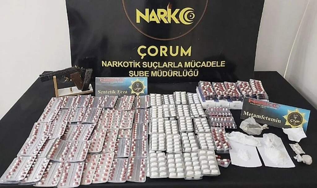 Çorum Polisinden Uyuşturucu Operasyonu