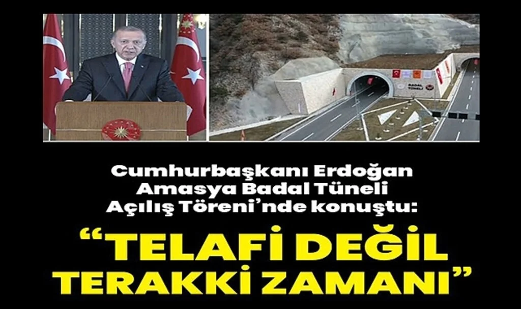 Cumhurbaşkanı Erdoğan: Telafi Değil Terakki Zamanı