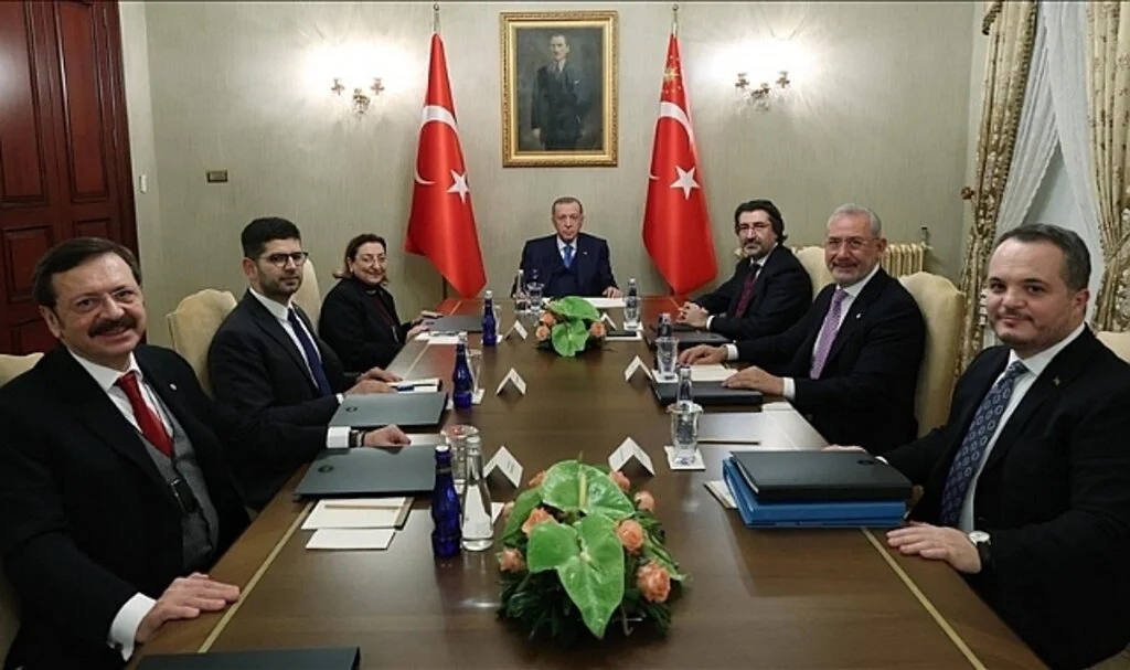 Cumhurbaşkanı Erdoğan, Türkiye Varlık Fonu A.Ş Yönetim Kurulu'nu Kabul Etti
