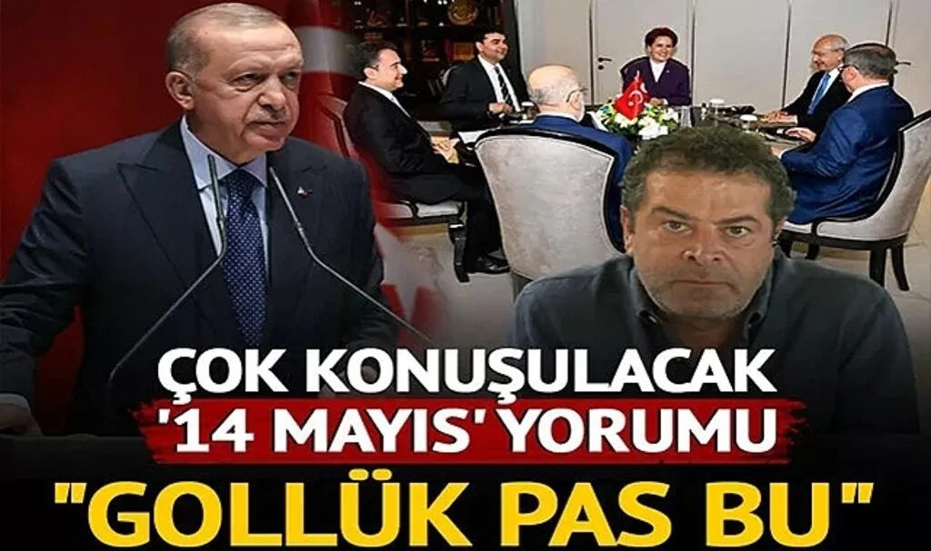 Cüneyt Özdemir'in '14 Mayıs' yorumu gündem yarattı: "6'lı masanın önüne gollük pas atıldı"