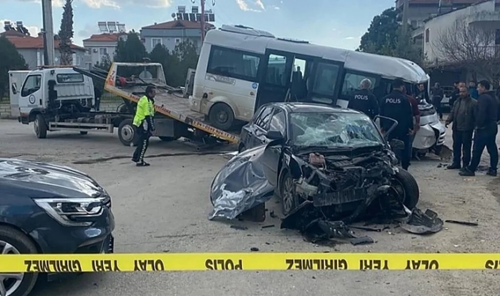 Dalaman’da Zincirleme Trafik Kazası: 1 Ölü, 2 Yaralı