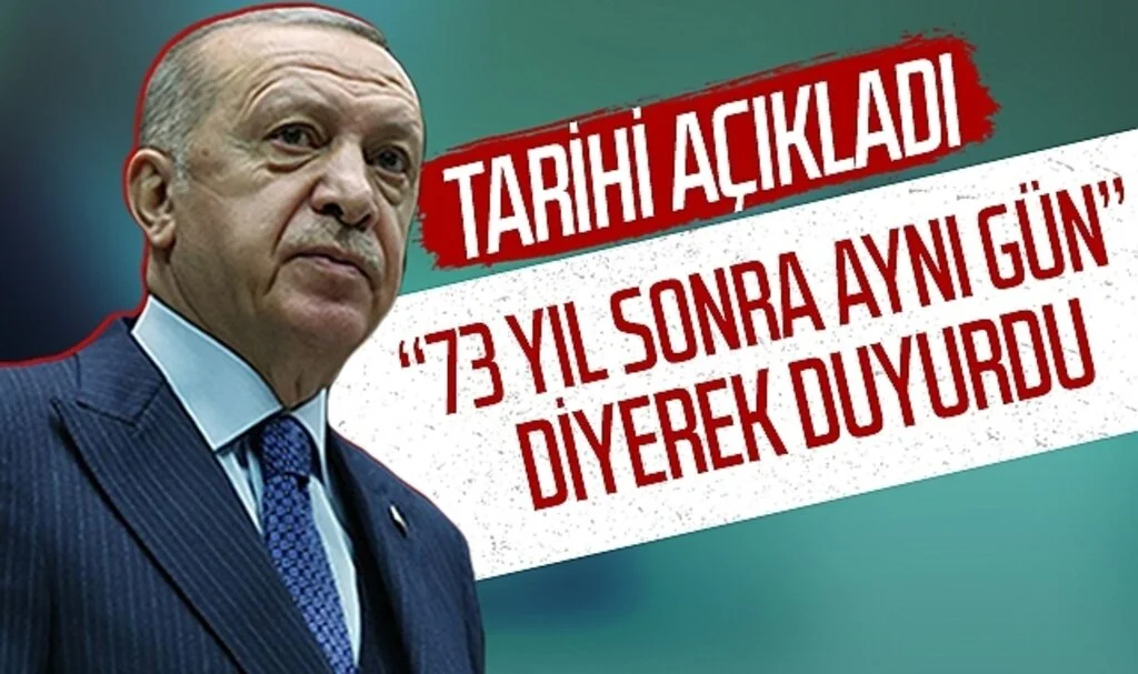Erdoğan'dan Kürsüde '14 Mayıs' Mesajı: 'Milletimiz 73 Yıl Sonra Aynı Gün Yanıtını Verecek'