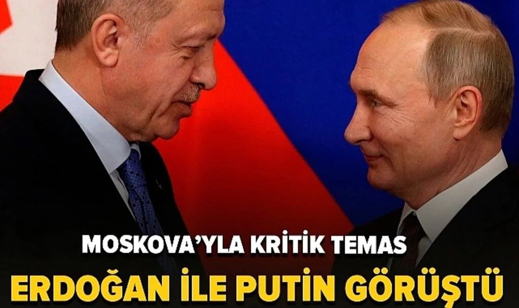 Erdoğan ile Putin Görüştü