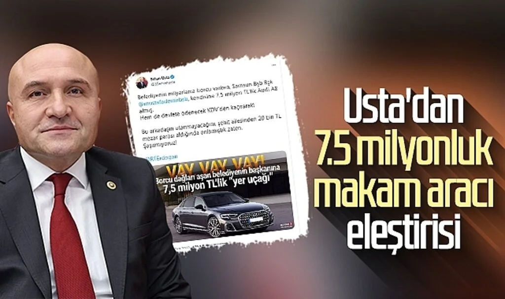 Erhan Usta'dan 7.5 milyonluk makam aracı eleştirisi