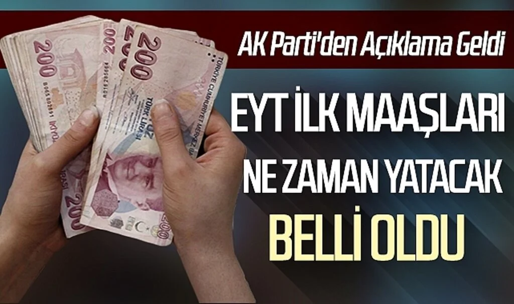 EYT İlk Maaşlar Ne Zaman Yatacak? Merakla Beklenen Tarih Belli Oldu! AKParti'den Açıklama Geldi