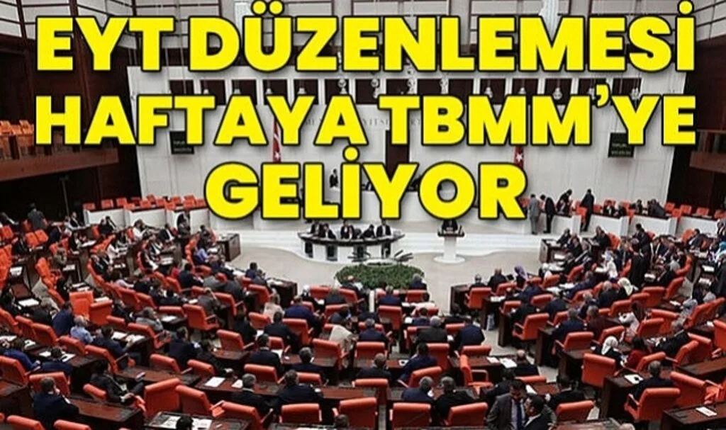 EYT Kanun Teklifinin Haftaya Meclis'e Sunulması Bekleniyor