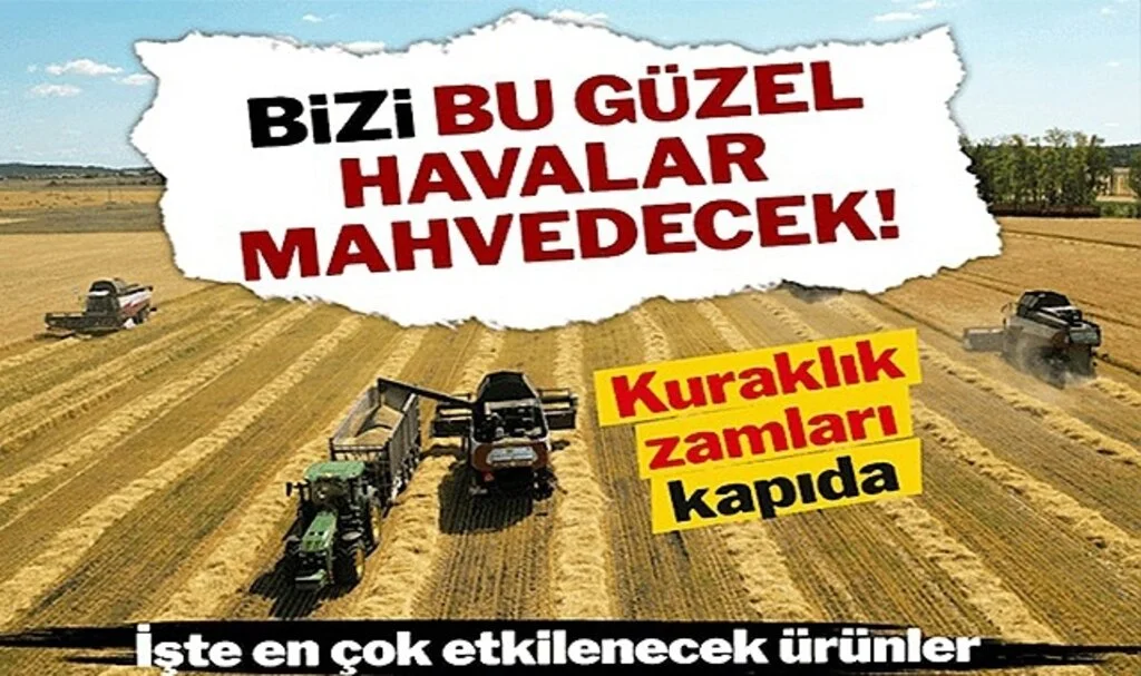 Gıda Fiyatlarında Kuraklık Zammı Riski