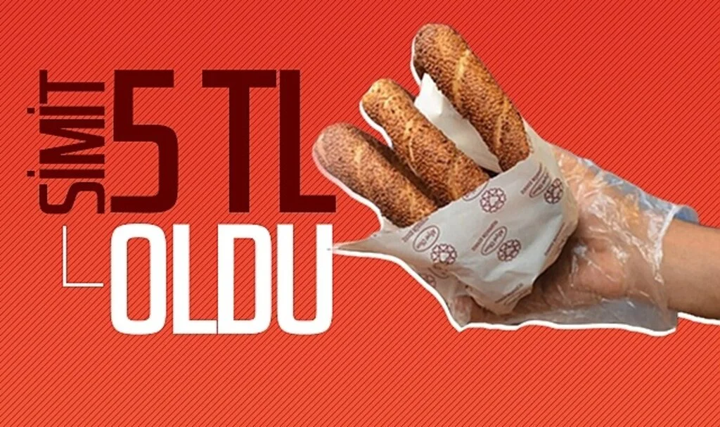 Havza'da simit 5 lira
