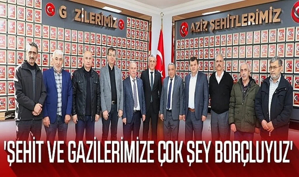 İlkadım Belediye Başkanı Necattin Demirtaş: 'Şehit ve Gazilerimize  Çok Şey Borçluyuz'
