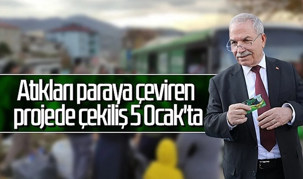 İlkadım'da atıkları paraya çeviren projede çekiliş 5 Ocak'ta