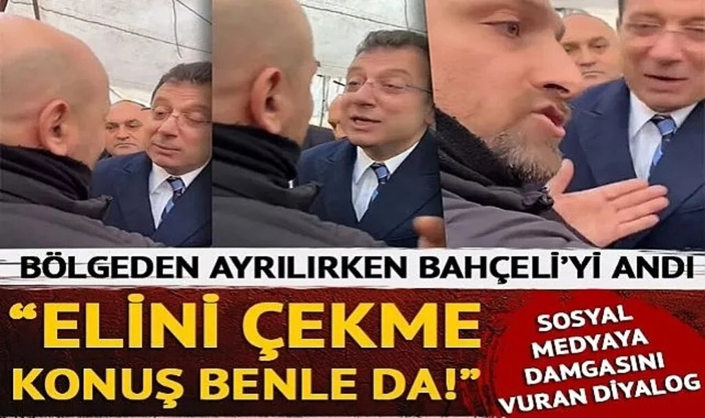 İmamoğlu'na defalarca aynı soruyu sordurttu! Vatandaşla 'terör' diyaloğu gündem oldu: "Elini çekme, konuş benle da"