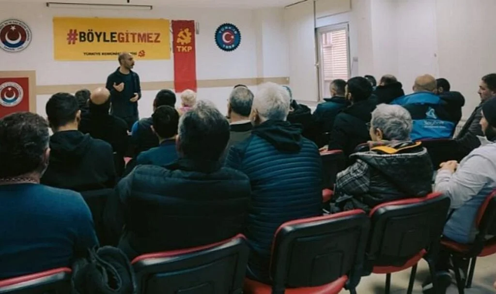 İşçiler  Sorunlarını  Anlattı 