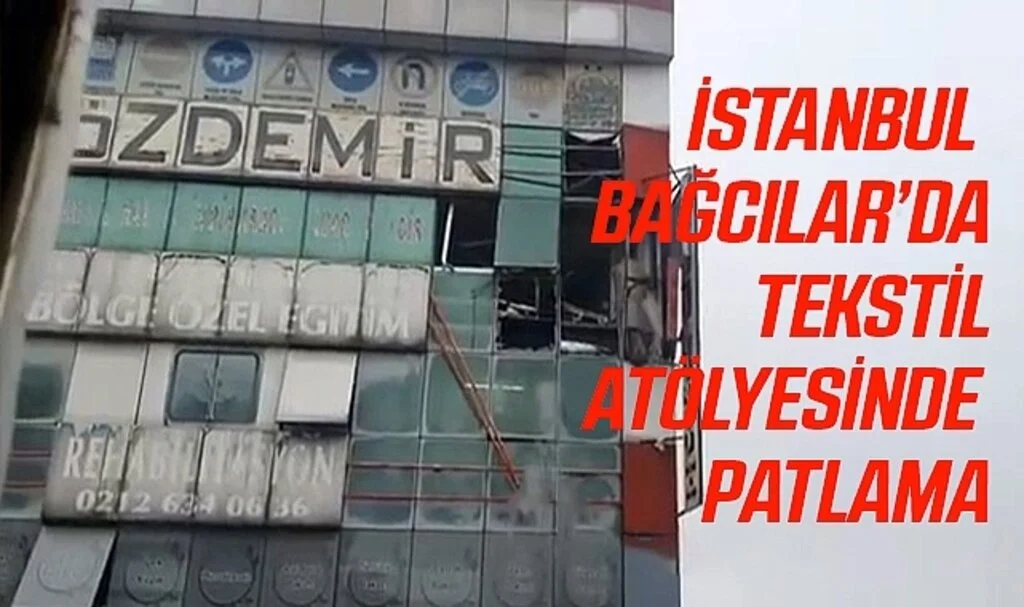 İstanbul Bağcılarda Patlama