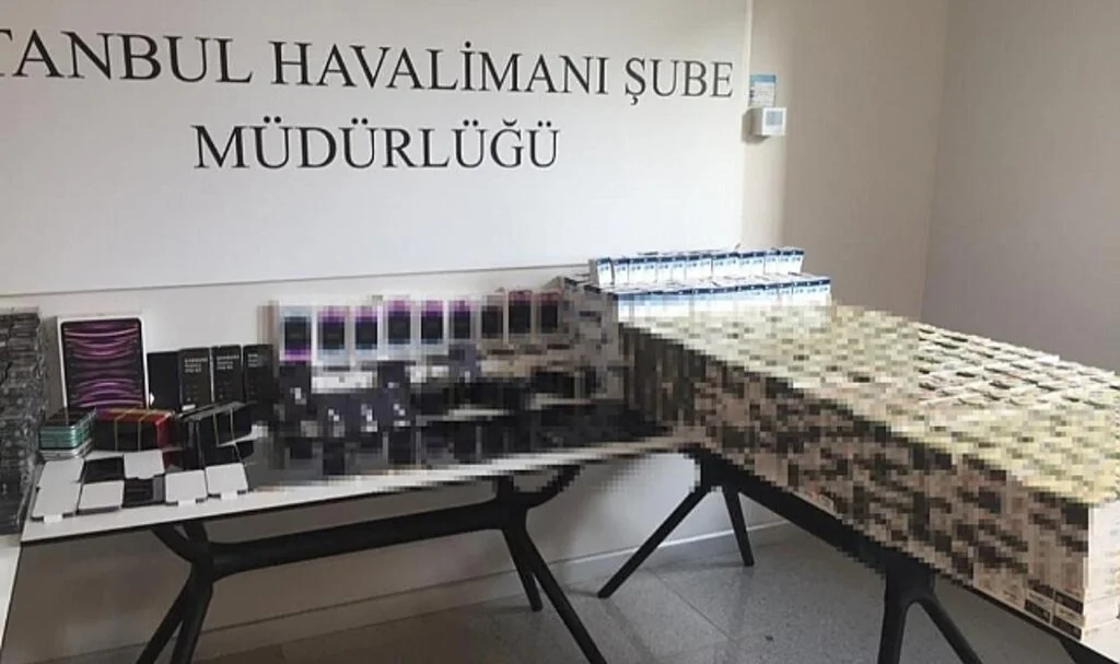 İstanbul Havalimanı’nda 7 Milyon Liralık Kaçak Malzeme Ele Geçirildi