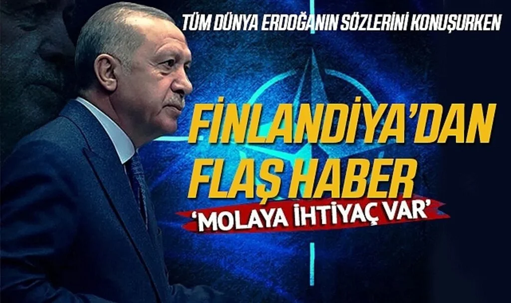 İsveç'teki skandal sonrası Erdoğan rest çekmişti! Finlandiya'dan flaş 'NATO üyeliği' mesajı: Molaya ihtiyaç var