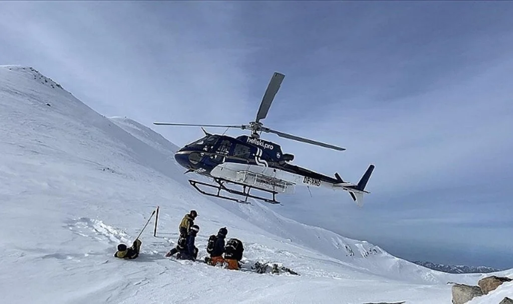 Kaçkar Dağları Avrupa'da Helikopterli Kayağın Merkezi Olma Yolunda İlerliyor