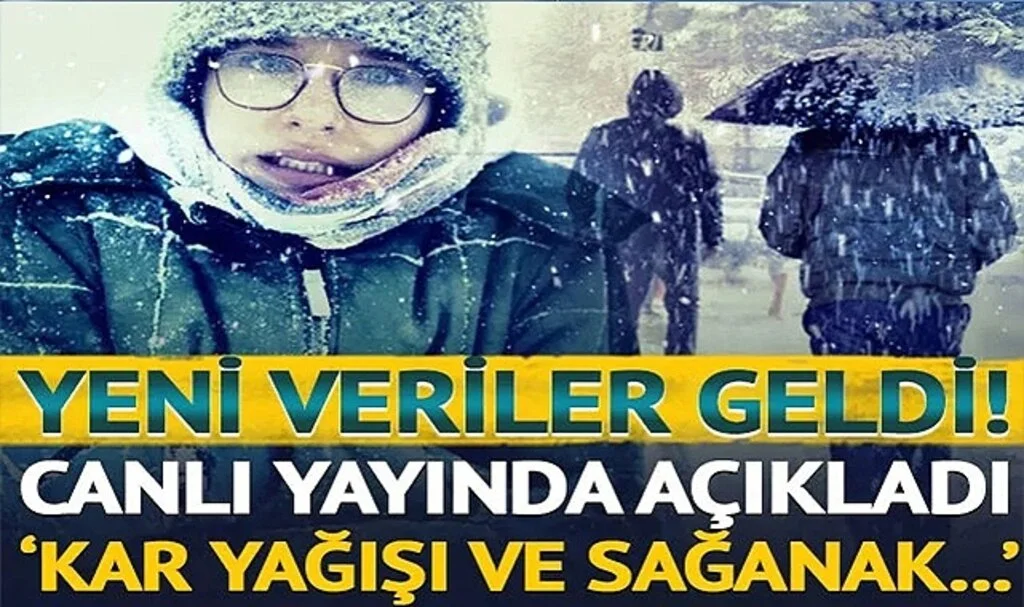 Kar yağışı ve sağanak… Son dakika hava durumu verileri geldi! Prof. Dr. Orhan Şen canlı yayında açıkladı: Bir hafta daha sürecek!