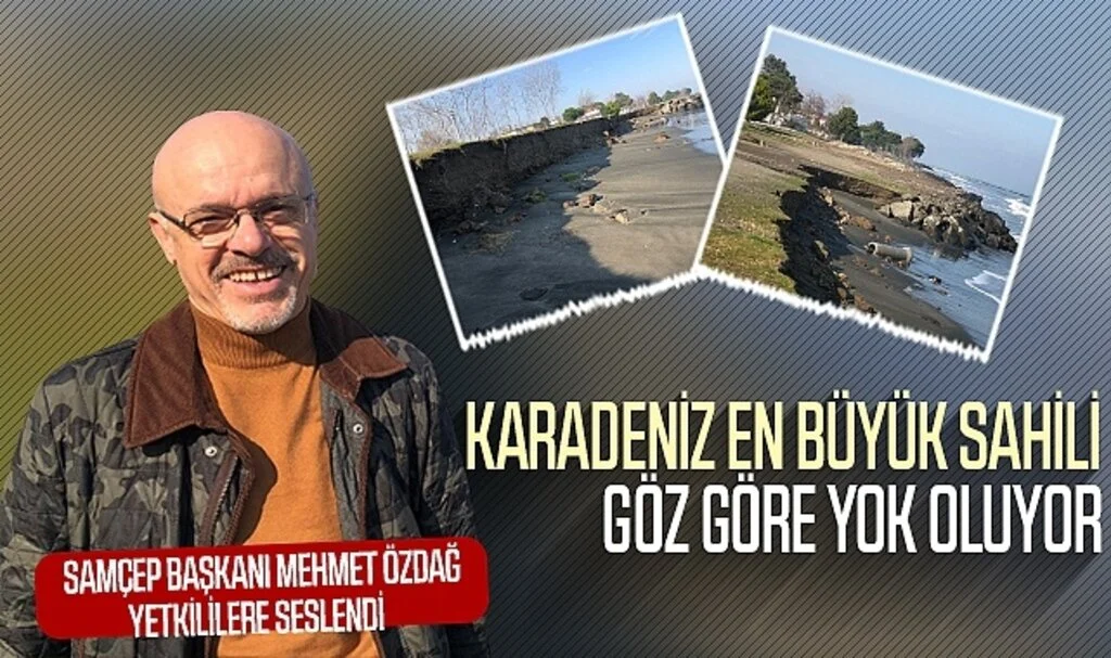 Karadeniz En Büyük Sahili Göz Göre Yok Oluyor