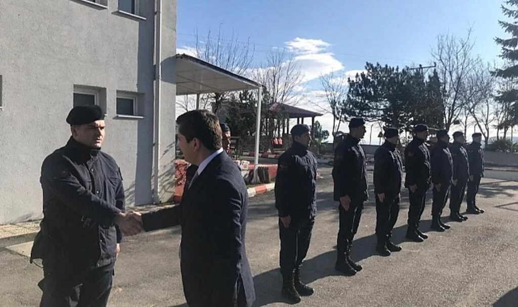 Kaymakam Atar'dan  Karakol İncelemesi 