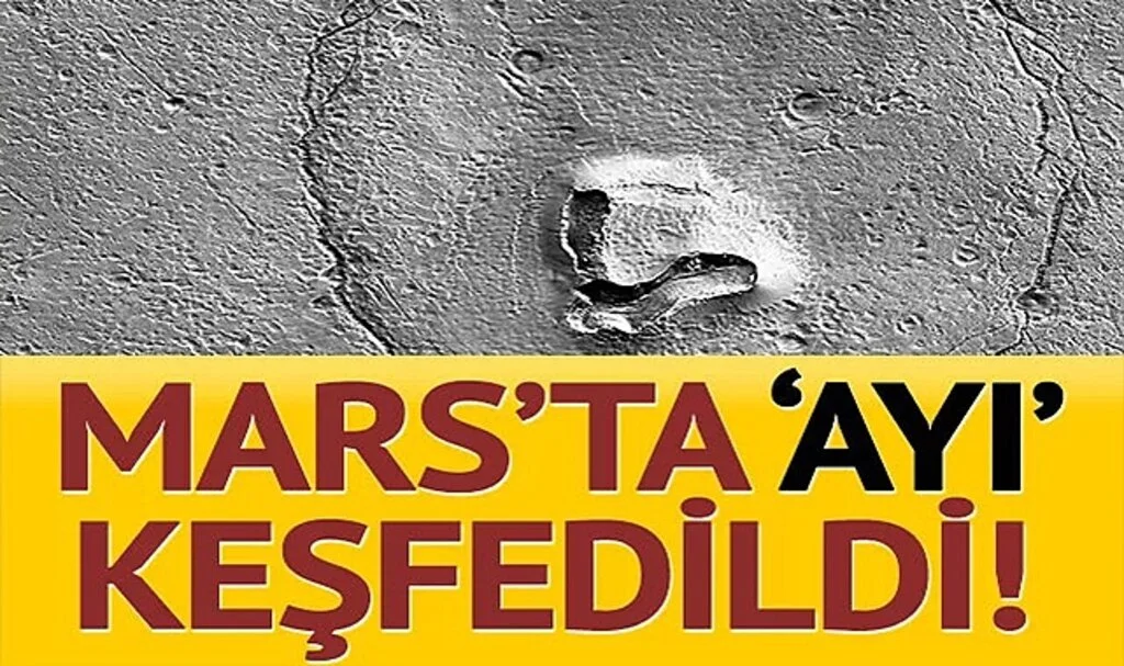 Kızıl Gezegen Şaşırtmaya Devam Ediyor: Mars'ta 'Ayı' Keşfedildi!